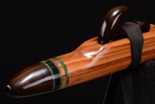 Russian Olive Native American Flute, Minor, Mid F#-4, #G32H